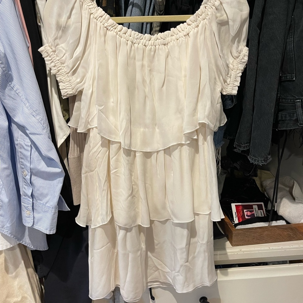 Stone cold fox mini dress tiered size 2/M
